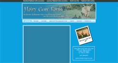 Desktop Screenshot of hairycowfarm.com